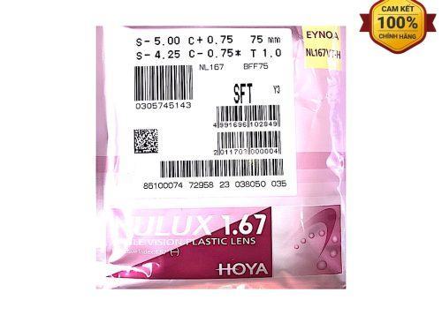 Hoya Nulux 1.67 SFT