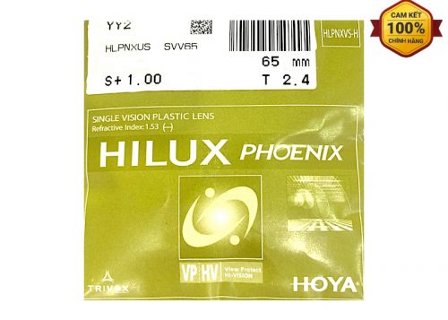 Tròng Kính Hoya Phoenix 1.53 HVP