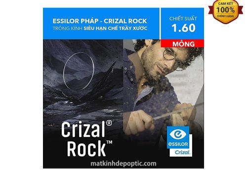 Essilor Crizal Rock Blue UV Capture 1.60 AS
