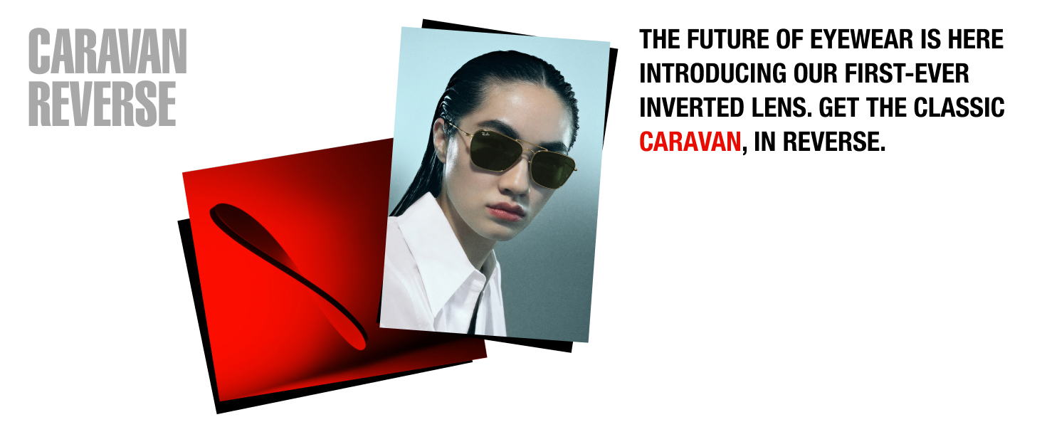 Kính Mát Ray-Ban Caravan Reverse RBR0102S 004/GA 58-Gunmetal 6 Ray Ban Caravan Reverse 01
