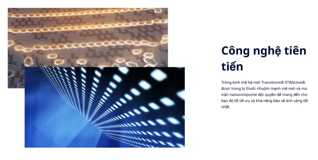 TRÒNG KÍNH ĐỔI MÀU TRANSITIONS XTRACTIVE – BẢO VỆ TOÀN DIỆN, RÕ NÉT MỌI NƠI 3 Anh man hinh 2025 09 12 luc 18.03.33