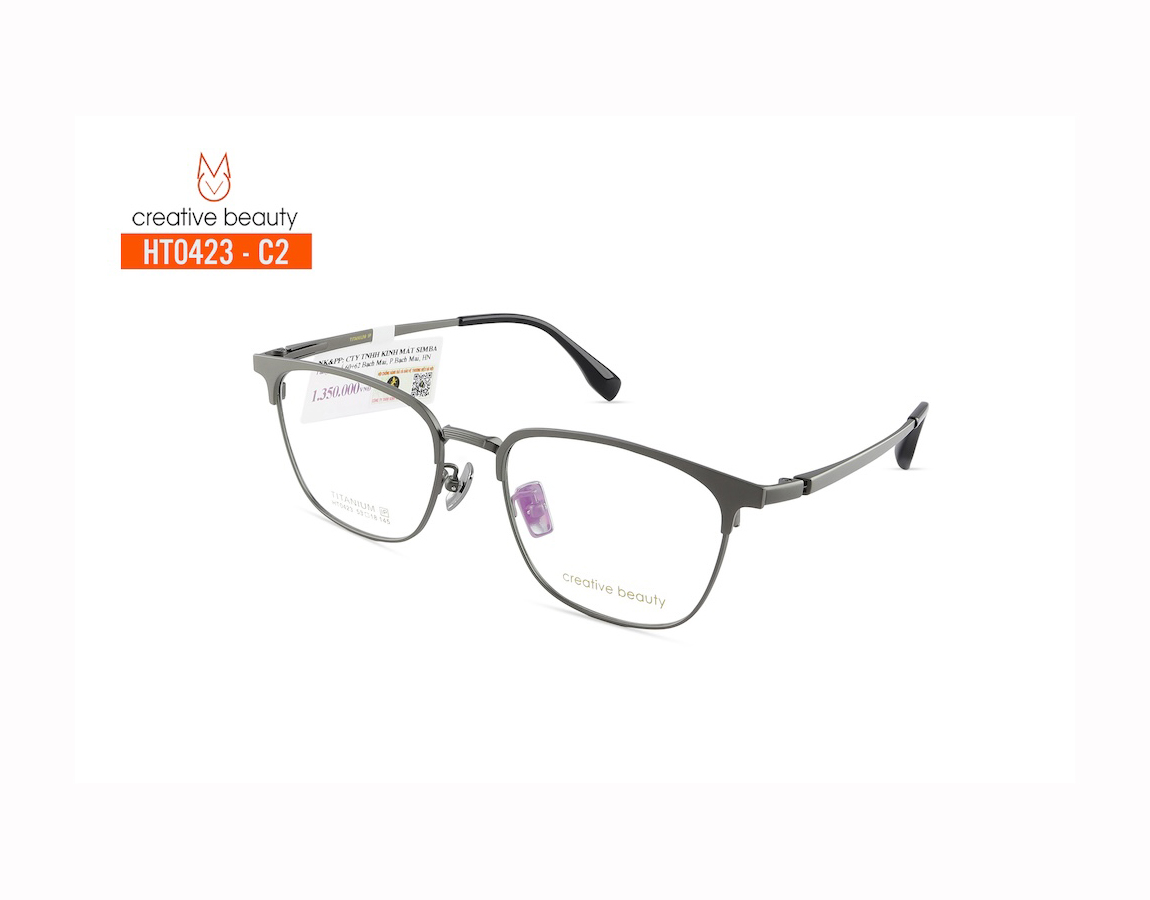 Gọng Kính Creative Beauty HT0423 C2 Gong Kinh Creative Beauty HT0423 C2