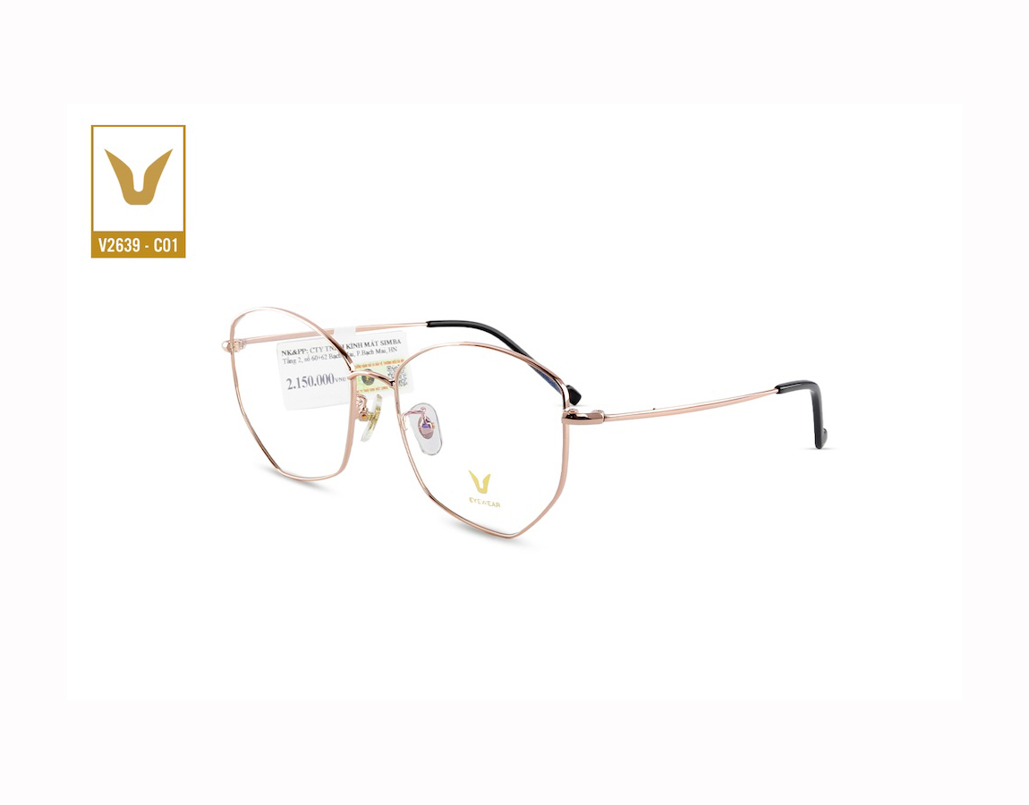 Gọng Kính V Like It Feels V2639 C01 Gong Kinh V Like It Feels V2639 C01