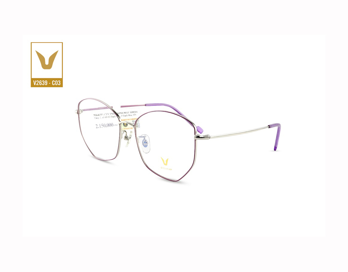 Gọng Kính V Like It Feels V2639 C03 Gong Kinh V Like It Feels V2639 C03