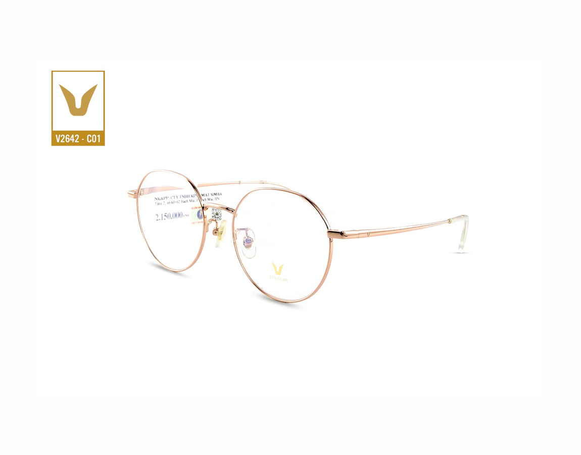 Gọng Kính V Like It Feels V2642 C01 Gong Kinh V Like It Feels V2642 C01