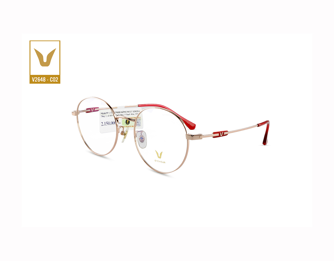 Gọng Kính V Like It Feels V2648 C02 Gong Kinh V Like It Feels V2648 C02