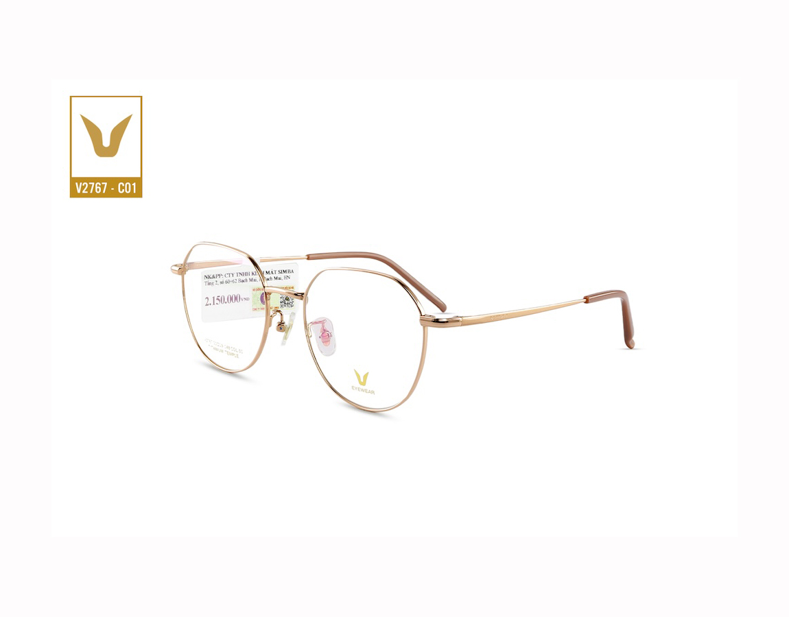 Gọng Kính V Like It Feels V2767 C01 Gong Kinh V Like It Feels V2767 C01