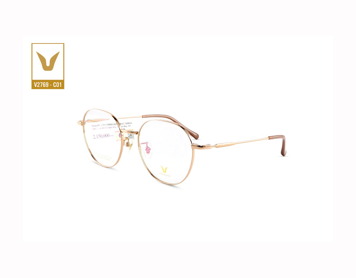 Gọng Kính V Like It Feels V2769 C01 Gong Kinh V Like It Feels V2769 C01