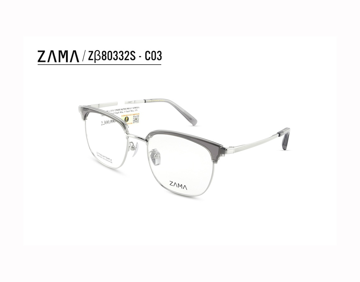 Gọng Kính Zama Zβ80332S C03 Gong Kinh Zama Zβ80332S C03