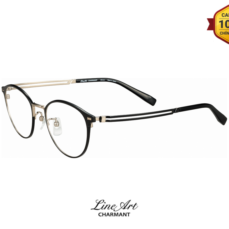 Gọng Kính Charmant Line Art XL11102 BK