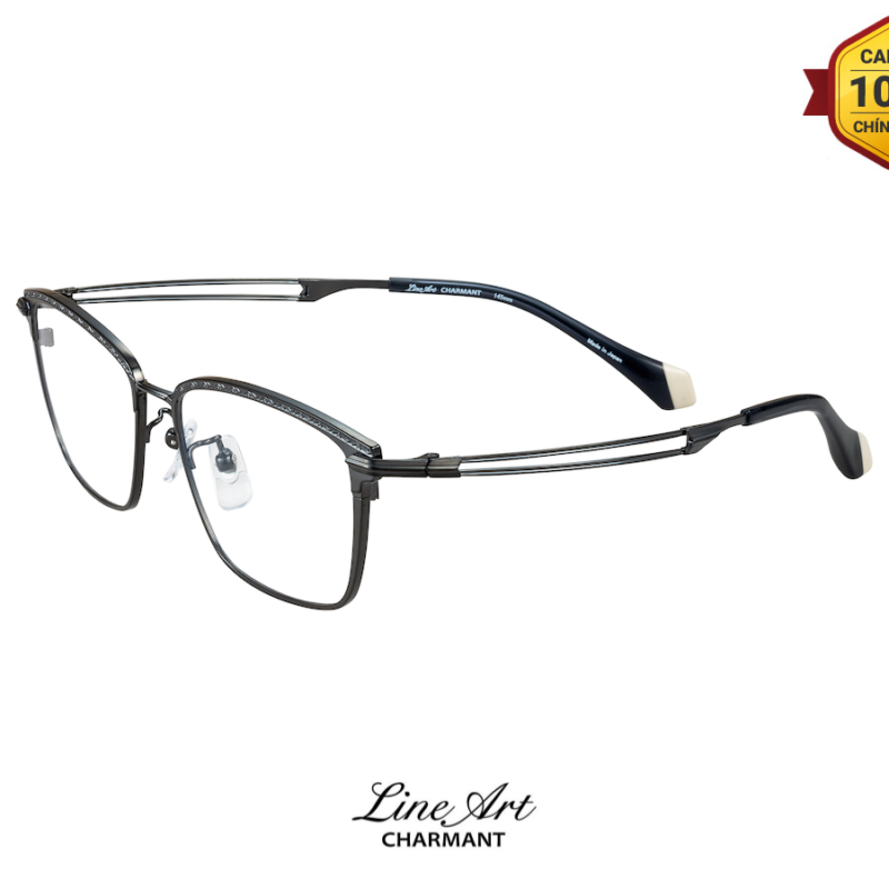 Gọng Kính Charmant Line Art XL11103 BK