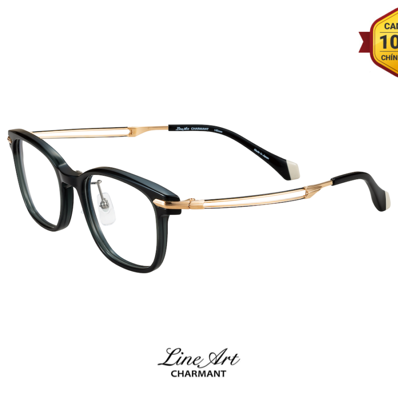 Gọng Kính Charmant Line Art XL11105 BK