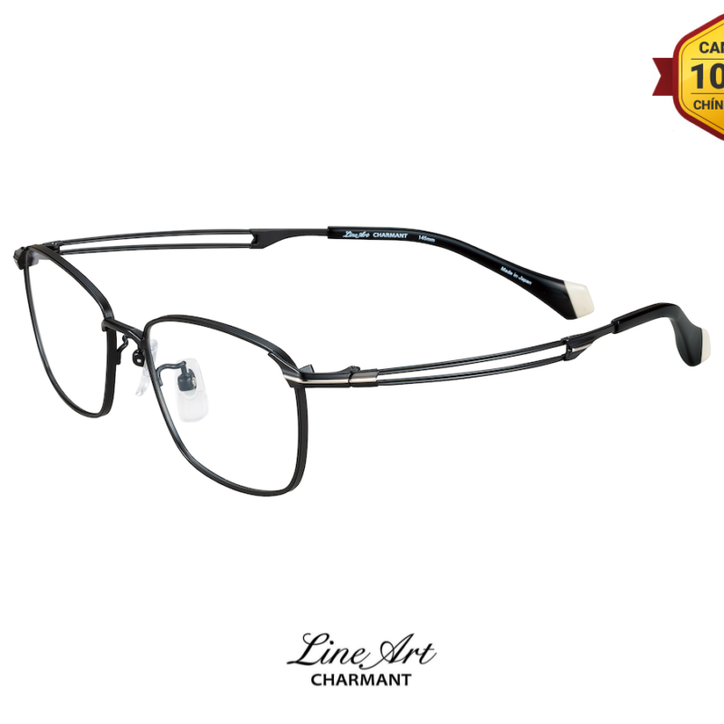 Gọng Kính Charmant Line Art XL11106 BK