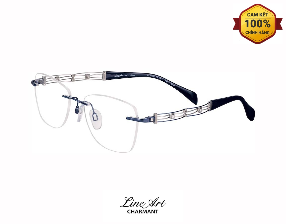 Gọng Kính Charmant Line Art XL2108 NV Gong Kinh Charmant Line Art XL2108 NV