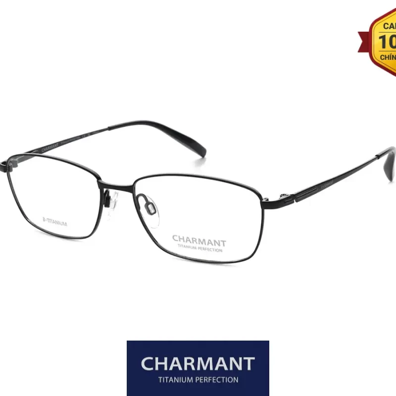 Gọng Kính Charmant Titanium Perfection CH10383 BK