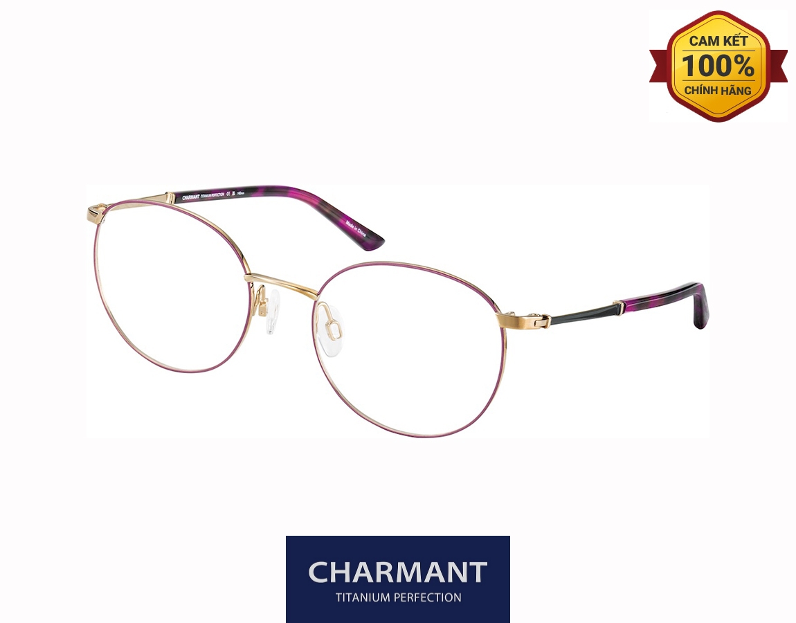Gọng Kính Charmant Titanium Perfection CH29844 VO Gong Kinh Charmant Titanium Perfection CH29844 VO 1