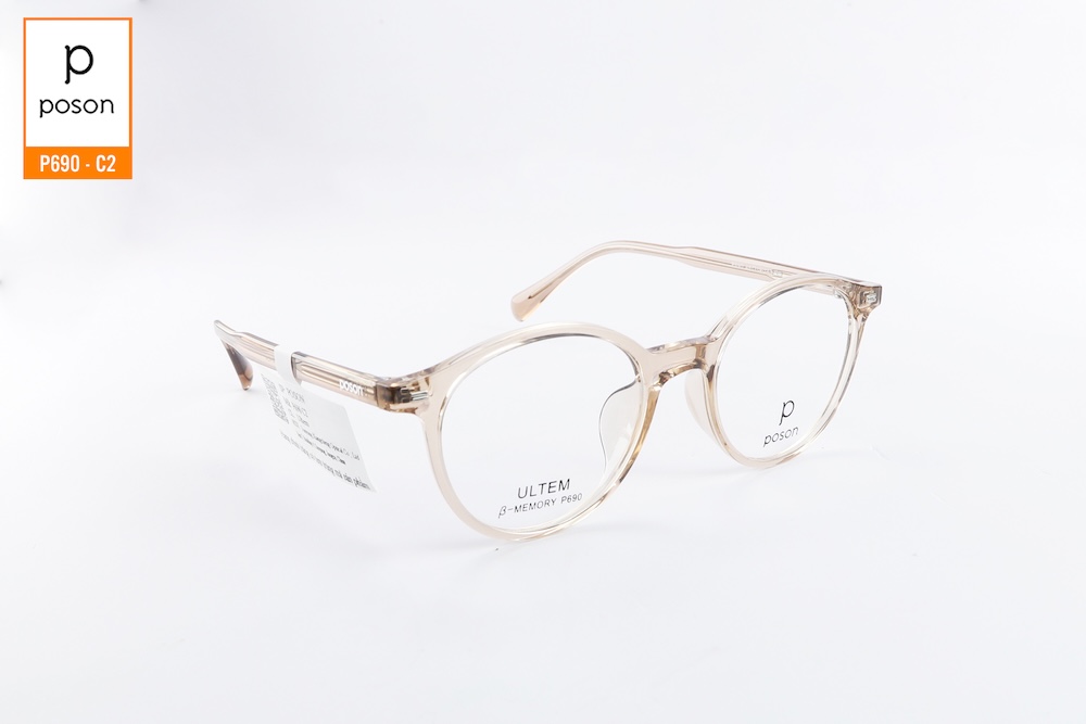 Gọng Kính Nhựa Ultem Poson P690 C2 Gong Kinh Nhua Ultem Poson P690 C2