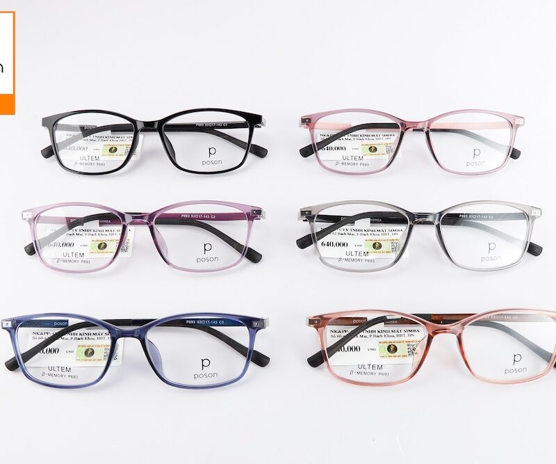 Gọng Kính Nhựa Ultem Poson P693