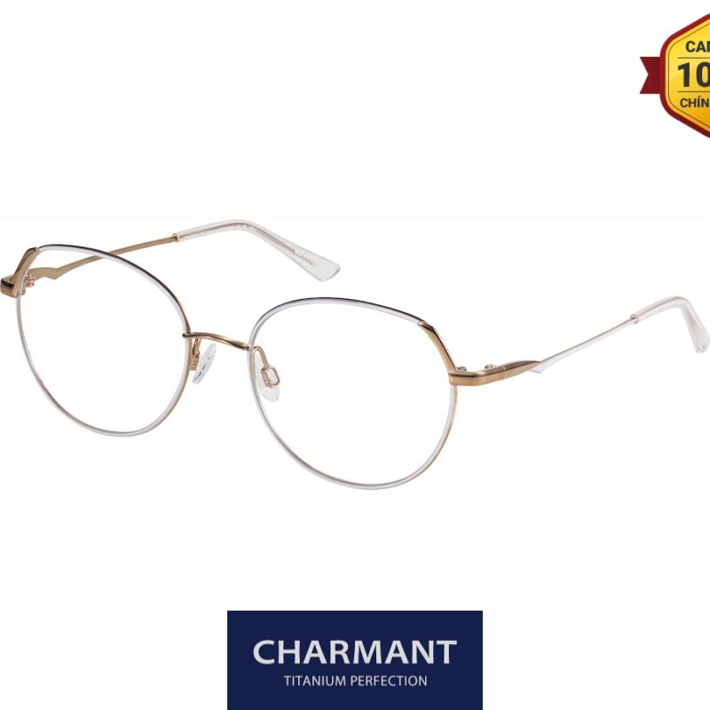 Gọng Kính Charmant Titanium Perfection CH29849 WH