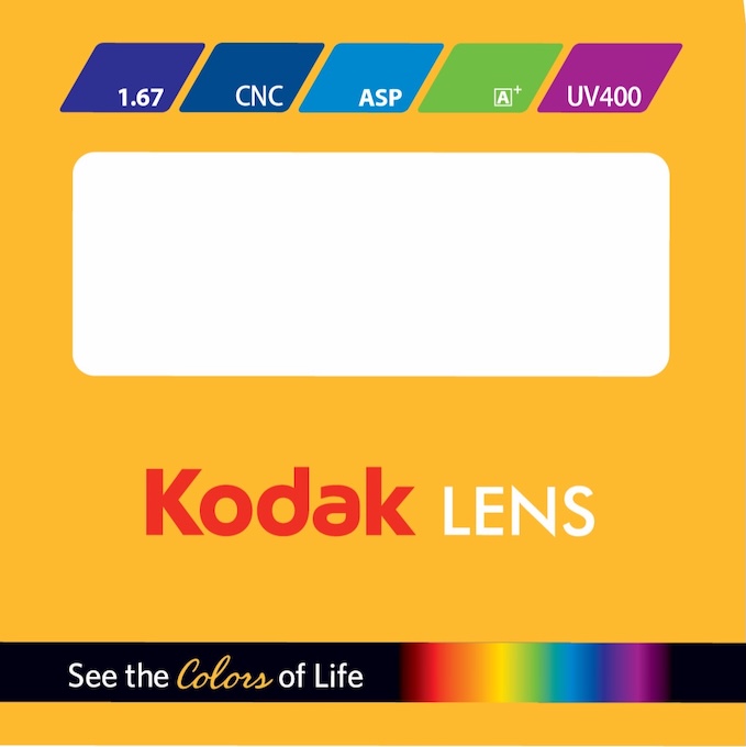 Tròng Kính Siêu Mỏng Kodak FSV 1.67 Asph UV400 Clean&CleAR (Super HMC A+)