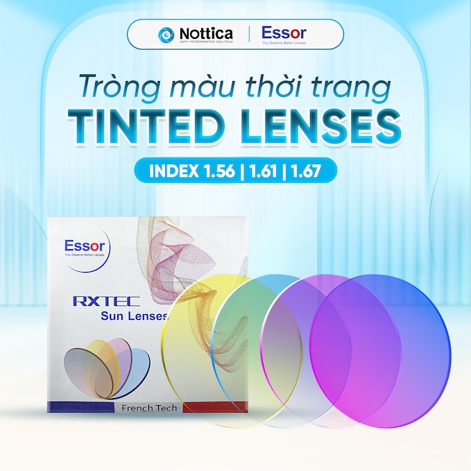 Tròng Kính Mát Có Độ Essor ES RXTEC Series - Tinted Lenses