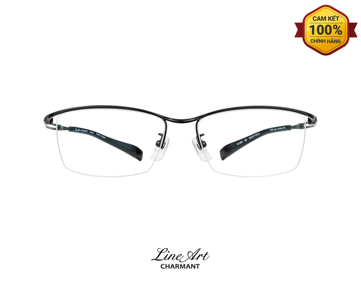 Gọng Kính Charmant Line Art XL1872 BK 01 Gong Kinh Charmant Line Art XL1872 BK 01