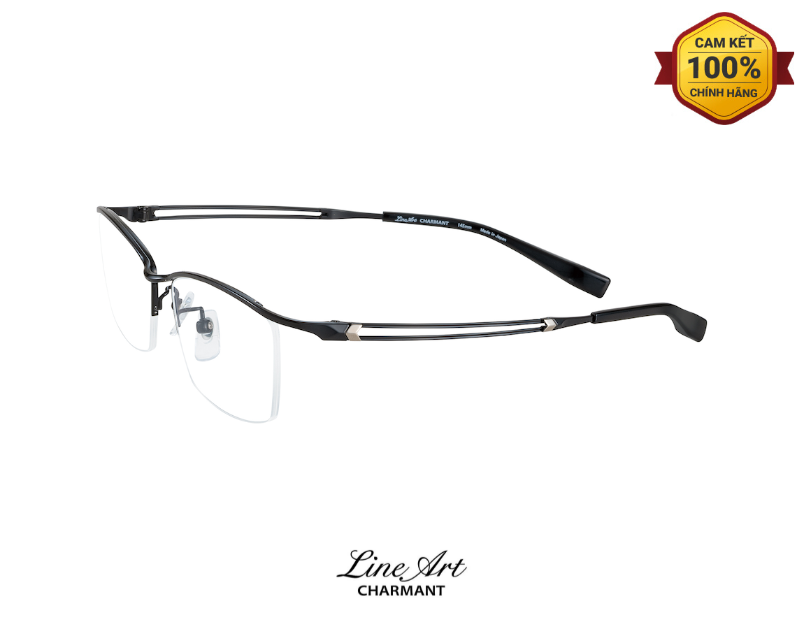 Gọng Kính Charmant Line Art XL1872 BK Gong Kinh Charmant Line Art XL1872 BK