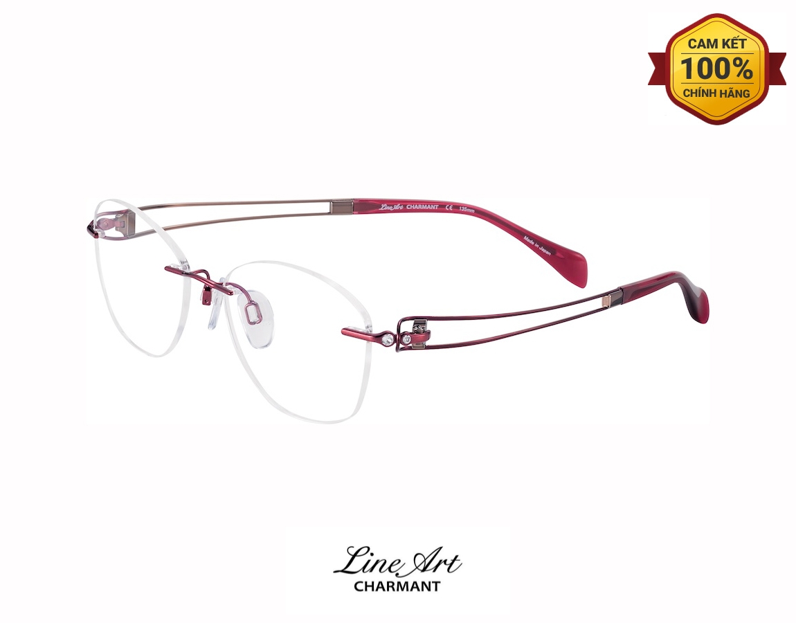 Gọng Kính Charmant Line Art XL2137 BU Gong Kinh Charmant Line Art XL2137 BU