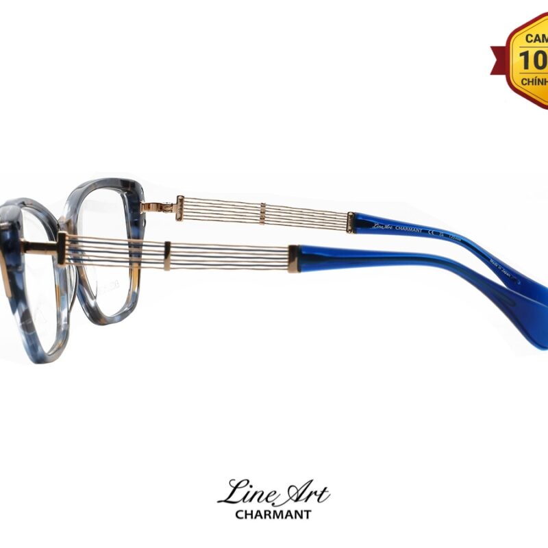 Gọng Kính Charmant Line Art XL2182 BL 2 Gong Kinh Charmant Line Art XL2182 BL 02