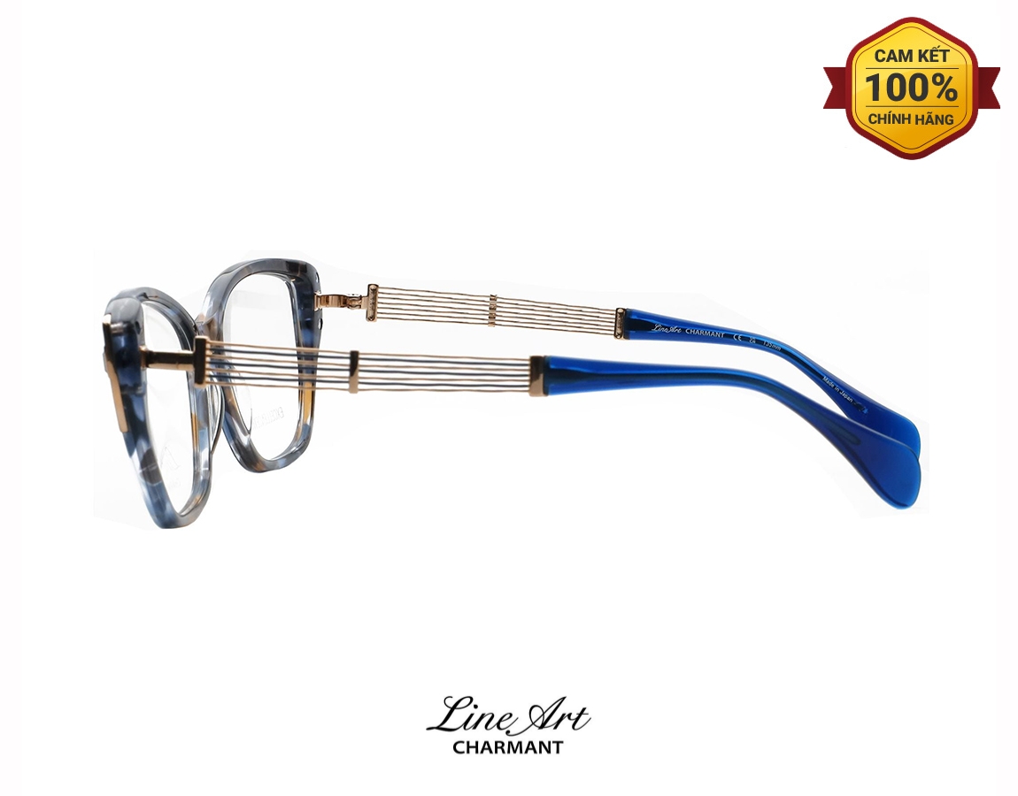Gọng Kính Charmant Line Art XL2182 BL 02 Gong Kinh Charmant Line Art XL2182 BL 02