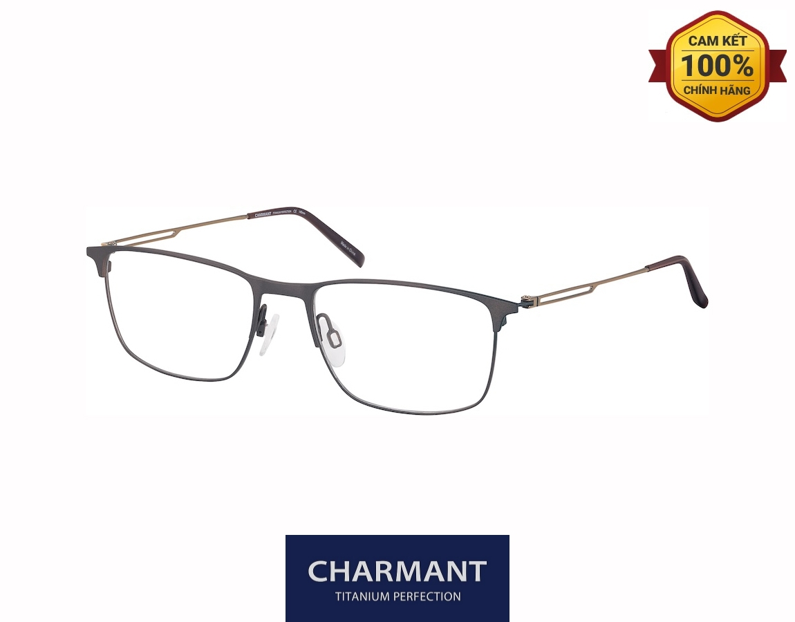 Gọng Kính Charmant Titanium Perfection CH29719 BR Gong Kinh Charmant Titanium Perfection CH29719 BR