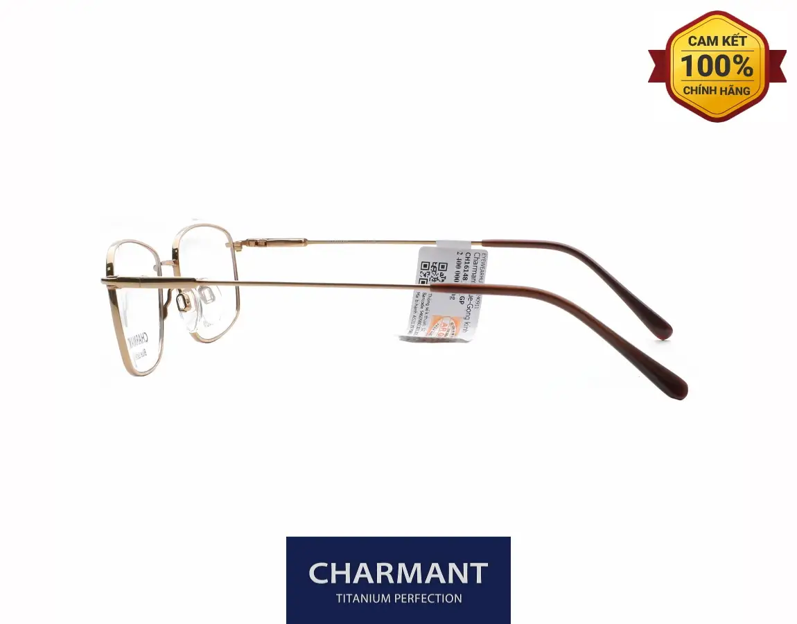Gọng Kính Titanium Charmant Blue CH16148 GP 02 Gong Kinh Titanium Charmant Blue CH16148 GP 02