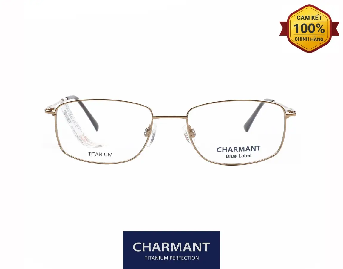 Gọng Kính Titanium Charmant Blue CH16148 GP Gong Kinh Titanium Charmant Blue CH16148 GP