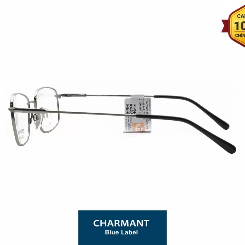 Gọng Kính Titanium Charmant Blue CH16148 GR 2 Gong Kinh Titanium Charmant Blue CH16148 GR 02 1