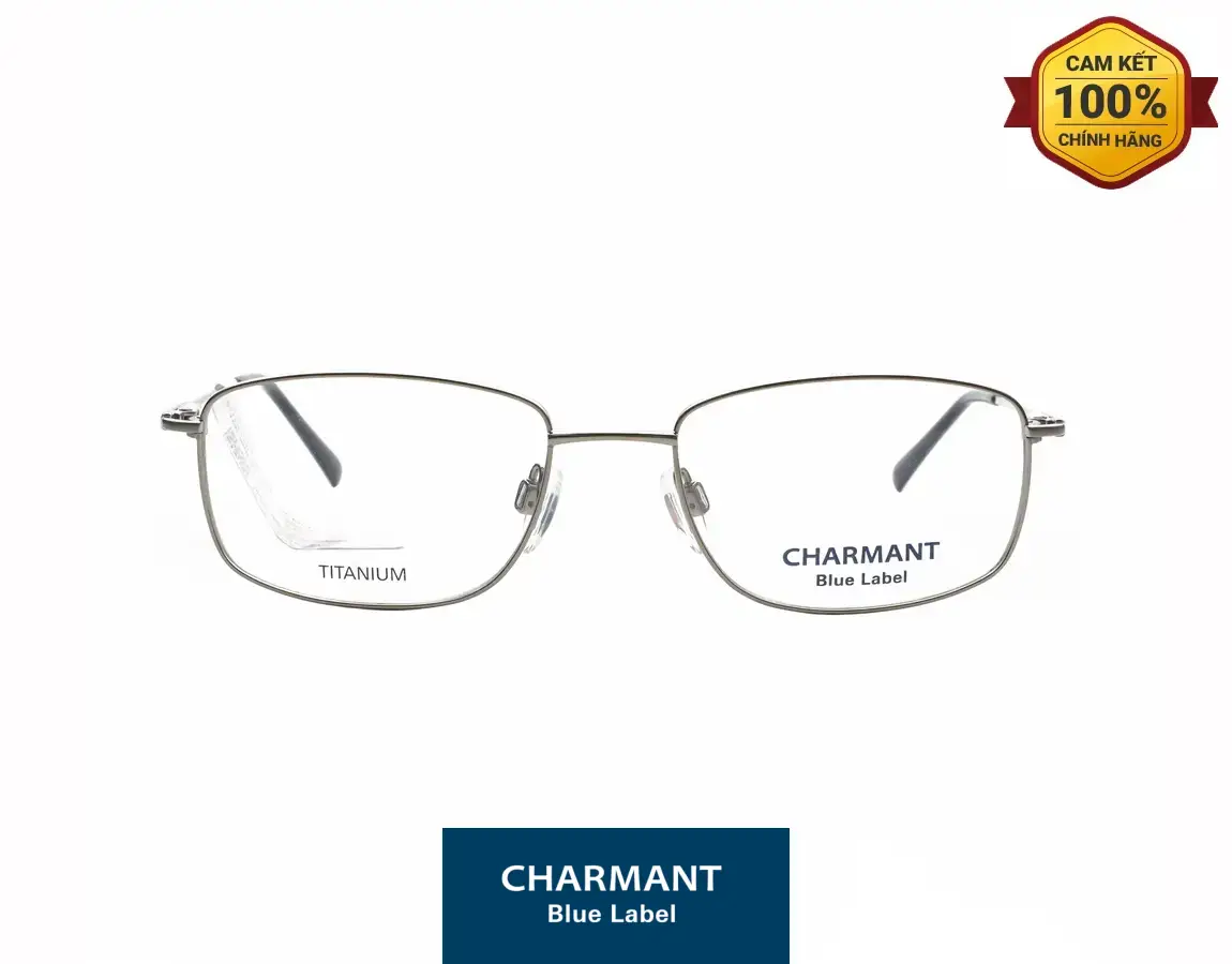 Gọng Kính Titanium Charmant Blue CH16148 GR Gong Kinh Titanium Charmant Blue CH16148 GR 1