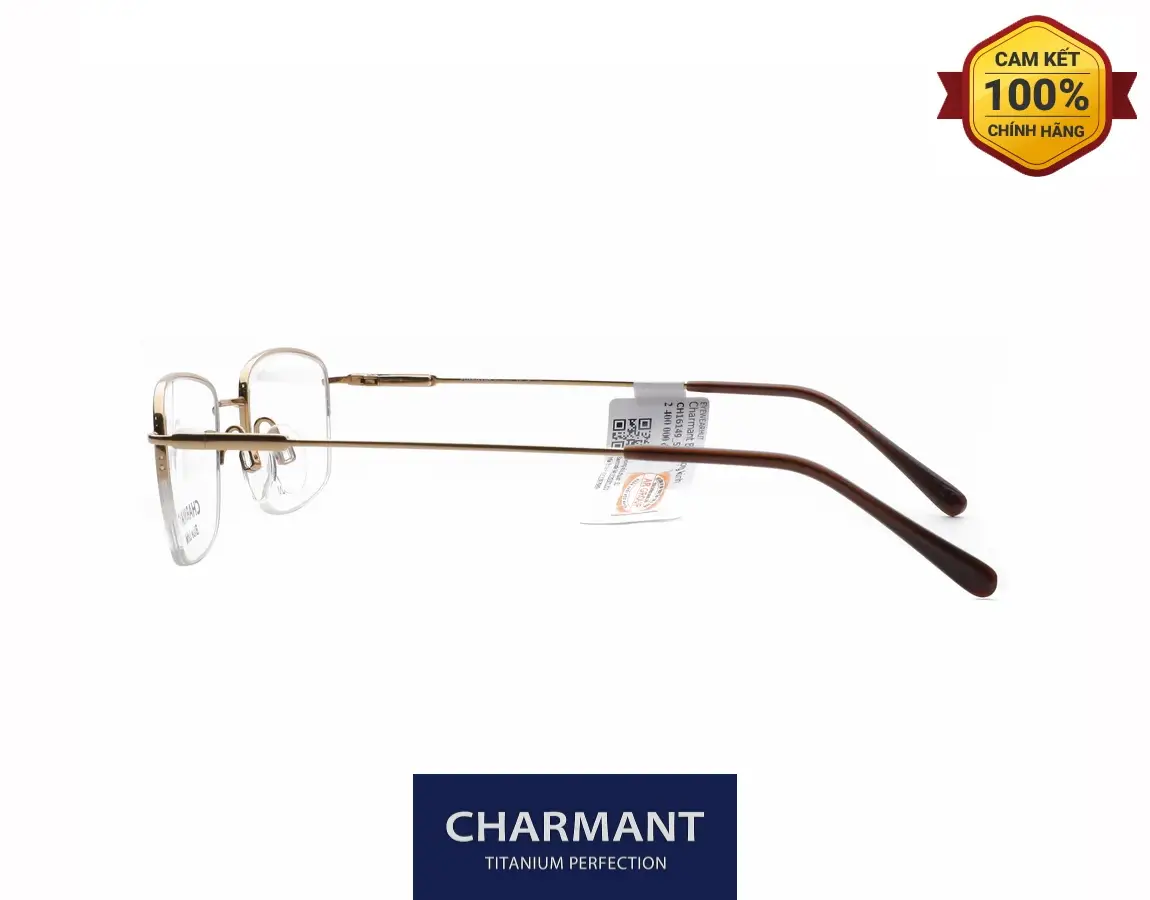 Gọng Kính Titanium Charmant Blue CH16149 GP 02 Gong Kinh Titanium Charmant Blue CH16149 GP 02