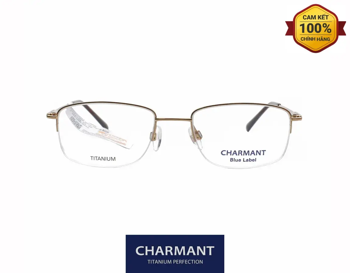 Gọng Kính Titanium Charmant Blue CH16149 GP Gong Kinh Titanium Charmant Blue CH16149 GP