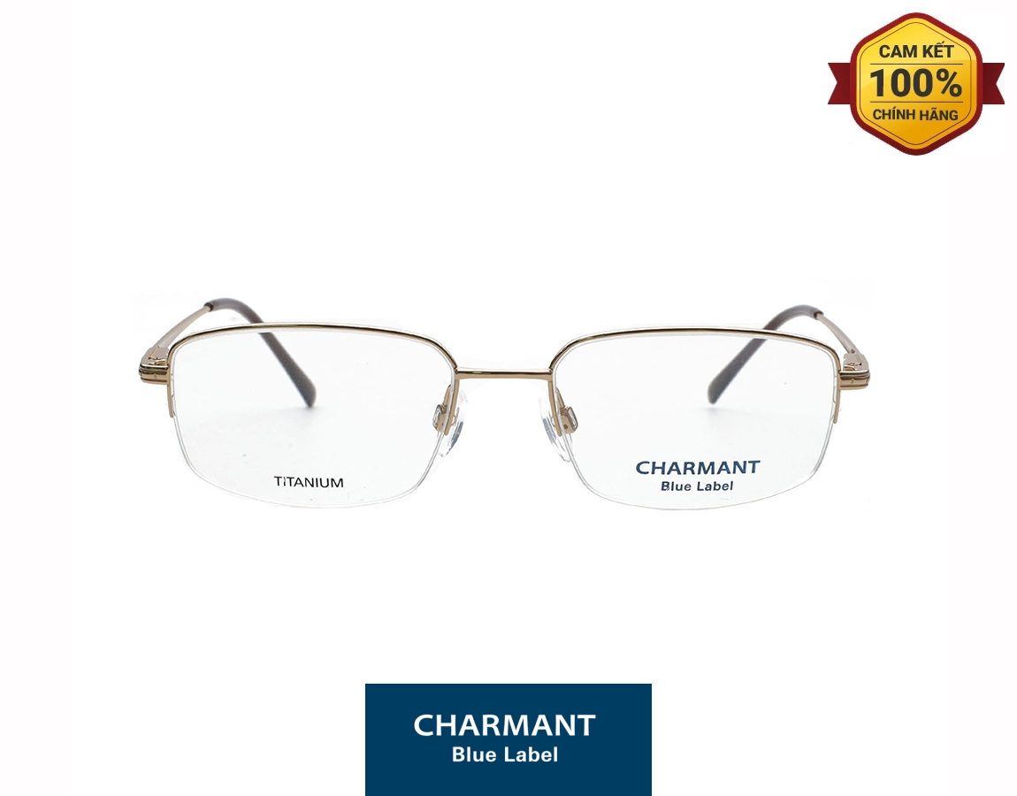 Gọng Kính Titanium Charmant Blue CH16151 GP 01 Gong Kinh Titanium Charmant Blue CH16151 GP 01 1