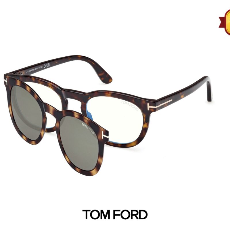 Gọng Kính Tom Ford TF5993B 052+Clipon