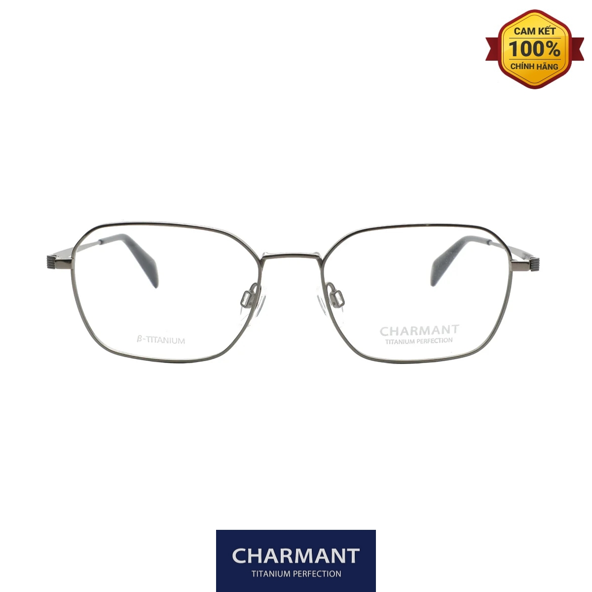 Gọng Kính Charmant Titanium Perfection CH42009 DG 01 Gong Kinh Charmant Titanium Perfection CH42009 DG 01