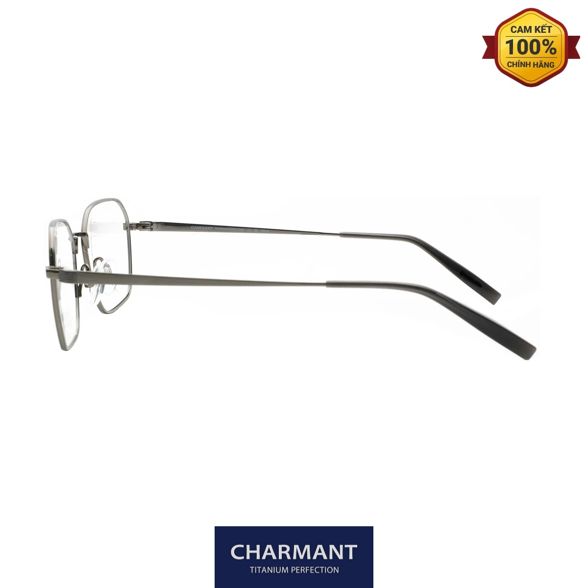 Gọng Kính Charmant Titanium Perfection CH42009 DG 02 Gong Kinh Charmant Titanium Perfection CH42009 DG 02